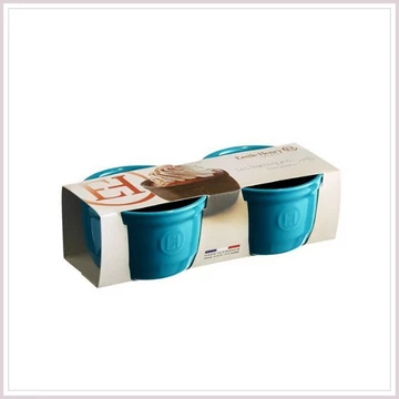 Ramekin sütőforma szett N˚10 mediterrán kék 