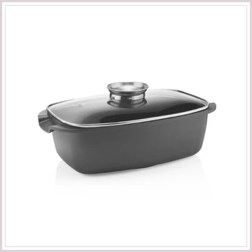 Mély sütőedény tetővel