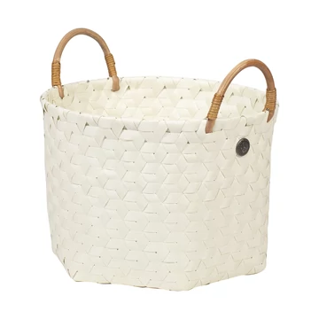 DIMENSIONAL kosár rattan füllel S - 14 ecru white