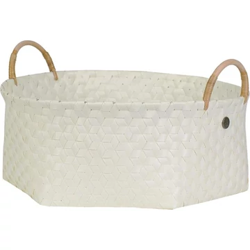 DIMENSIONAL kosár rattan füllel XL - ekrü