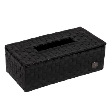 LUZZI papírzsebkendő tartó - black 99