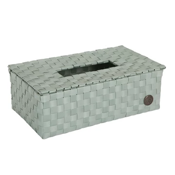 LUZZI papírzsebkendő tartó - greyish green 24