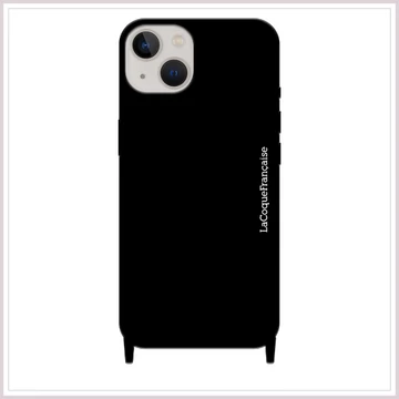 LA COQUE FRANCAISE TELEFON TOK - FEKETE SZILIKON IP 14