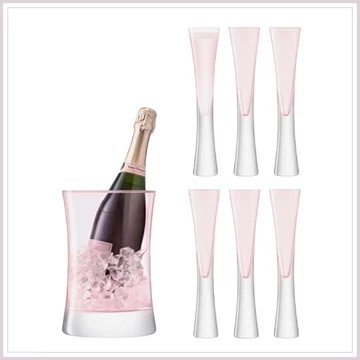 MOYA Blush pezsgős készlet