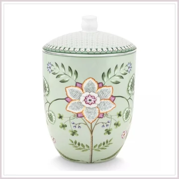 LILY&LOTUS tároló edény 1,5 l zöld