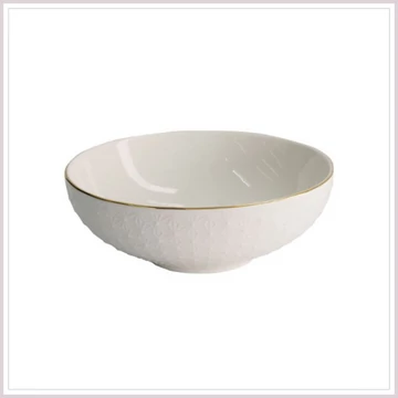 Nippon White mélytányér STAR - ∅19x5,5 cm
