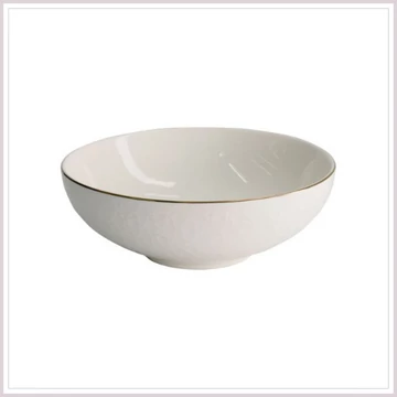 Nippon White mélytányér STRIPE ∅ 19x5,5 cm