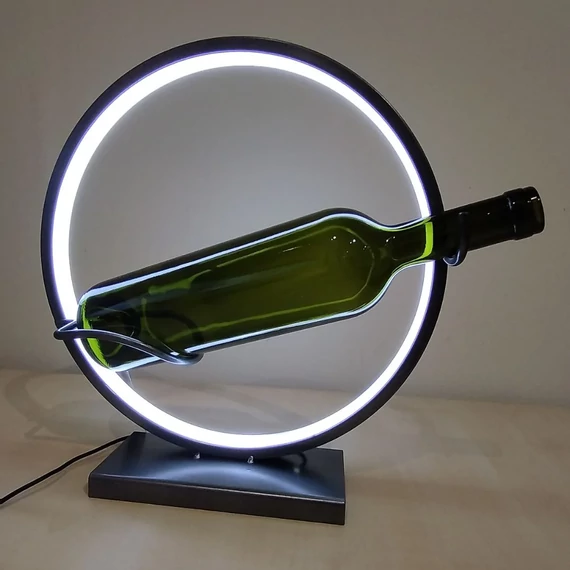 KÖR LED-es bortartó ezüst