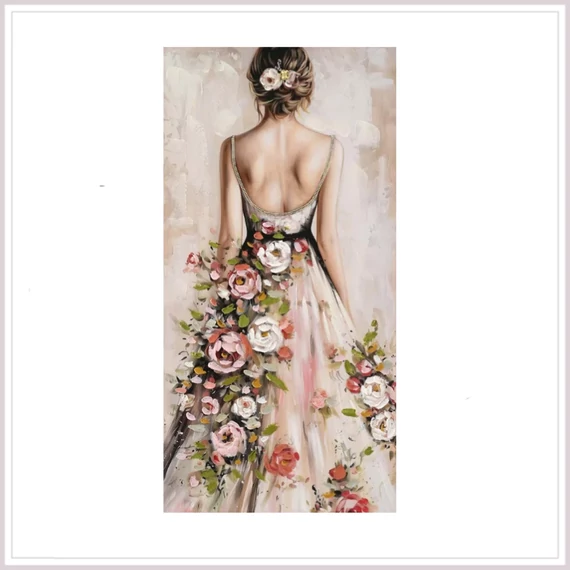 VIRÁG USZÁLY falikép