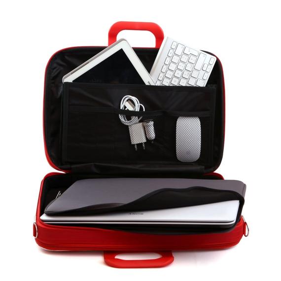 Bombata BUSINESS CLASSIC  - piros 15,6"