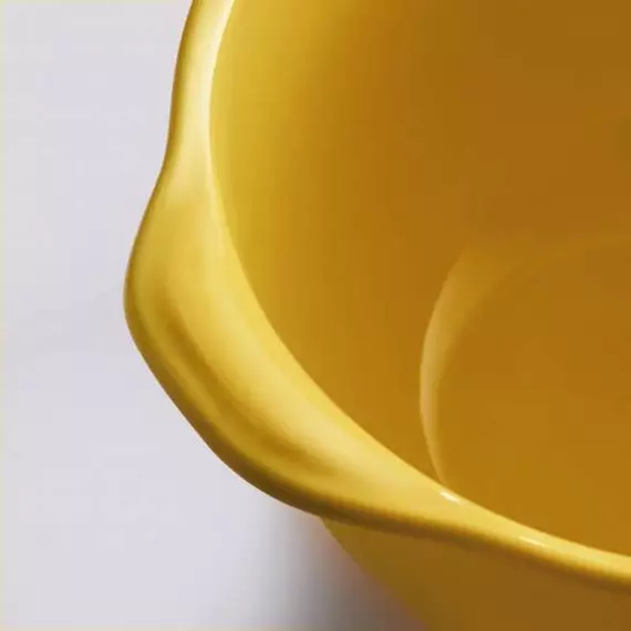 Sütőedény ∅16,5x14 cm sárga 