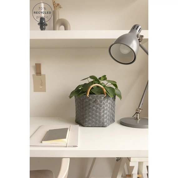 DIMENSIONAL kosár rattan füllel S - 97 dark grey