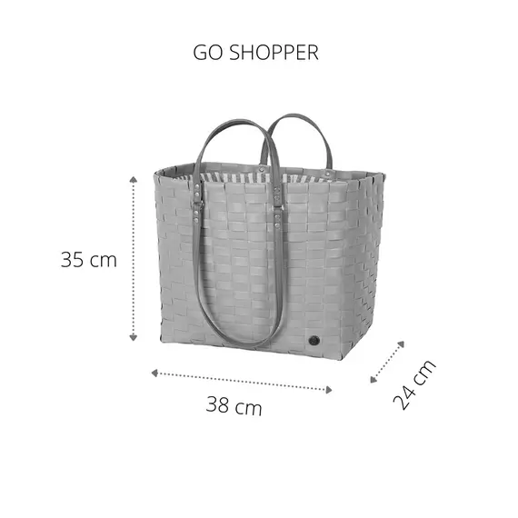 GO shopper - 24 greyish green