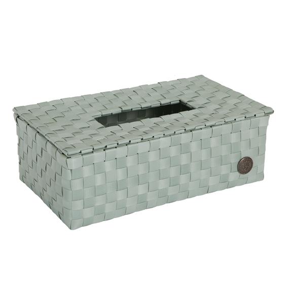 LUZZI papírzsebkendő tartó - greyish green 24
