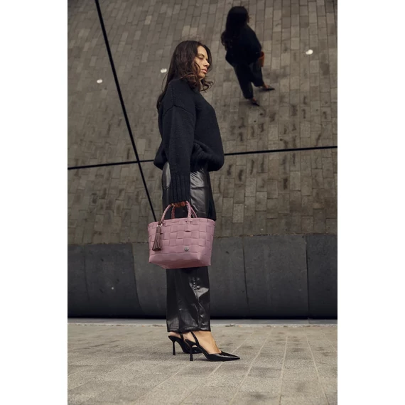 PARIS MINI shopper - 28 rustic pink