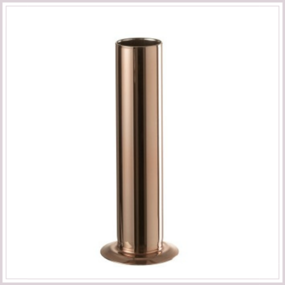 TUBE váza S copper