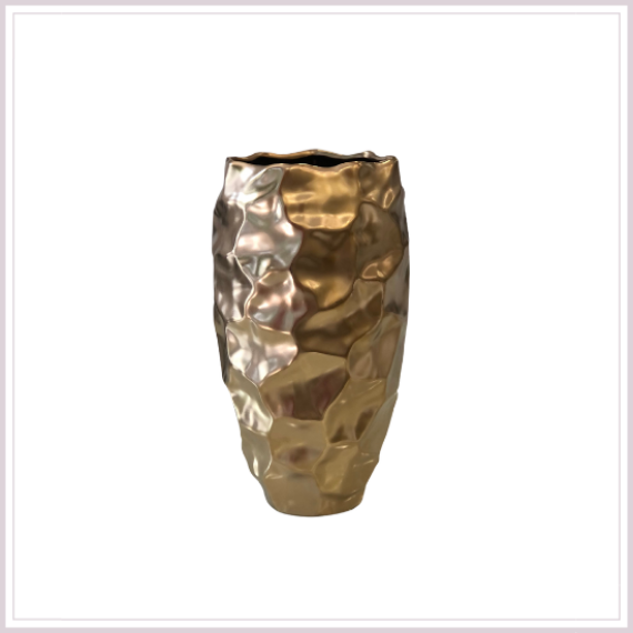 Váza BENNET arany ∅16,5x30 cm