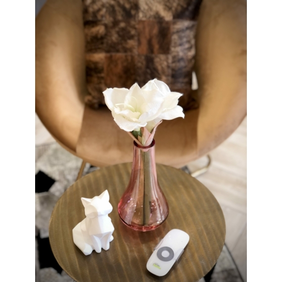 Váza DENIA ragyogó pink ∅11x22 cm