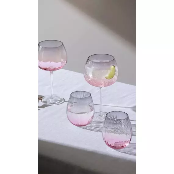 DUSK üdítős pohár rose
