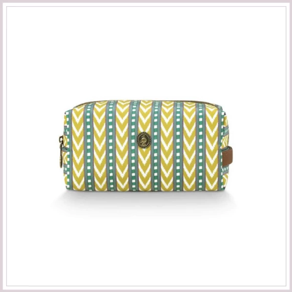 COCO MEDIUM neszeszer Samba Stripe Lime