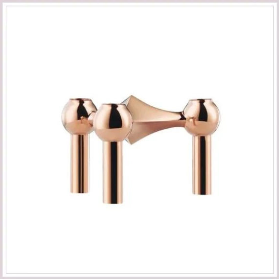 NAGEL gyertyatartó - rose gold