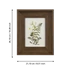 Kép 2/3 - RENABIE képkeret sötétbarna 21 x 26 cm