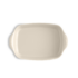 Kép 3/4 - Négyszögletes sütőedény krémszínű 36,5x23,5 cm 