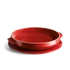 Kép 2/3 - Tarte tatin almatorta sütő szett burgundy Emile Henry