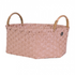 Kép 1/3 - DIMENSIONAL ovál kosár rattan füllel M - 66 copper blush