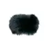 Kép 2/2 - FOX szőrmefejpánt fekete