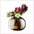 Kép 1/3 - EPOQUE váza 13,5 x 17 cm borostyán